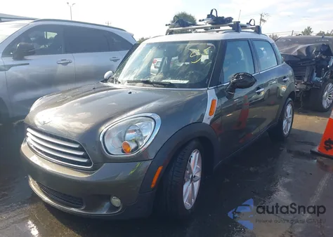 2013 Mini Countryman Cooper from USA, damaged, VIN WMWZB3C54DWM31662
